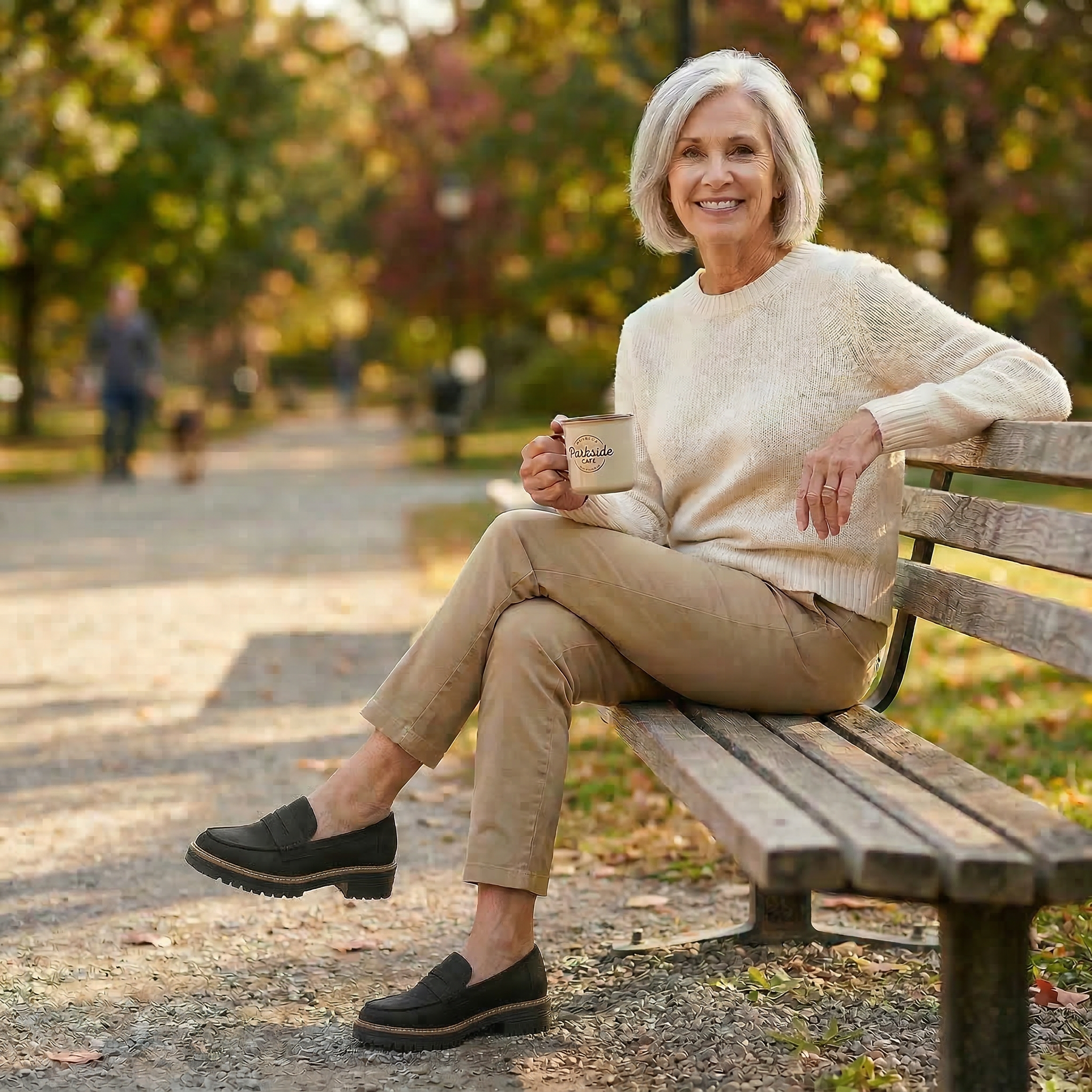 Walk on Clouds, Live Pain-Free: The Orthohealthwalk Orthopedic Platform Loafers