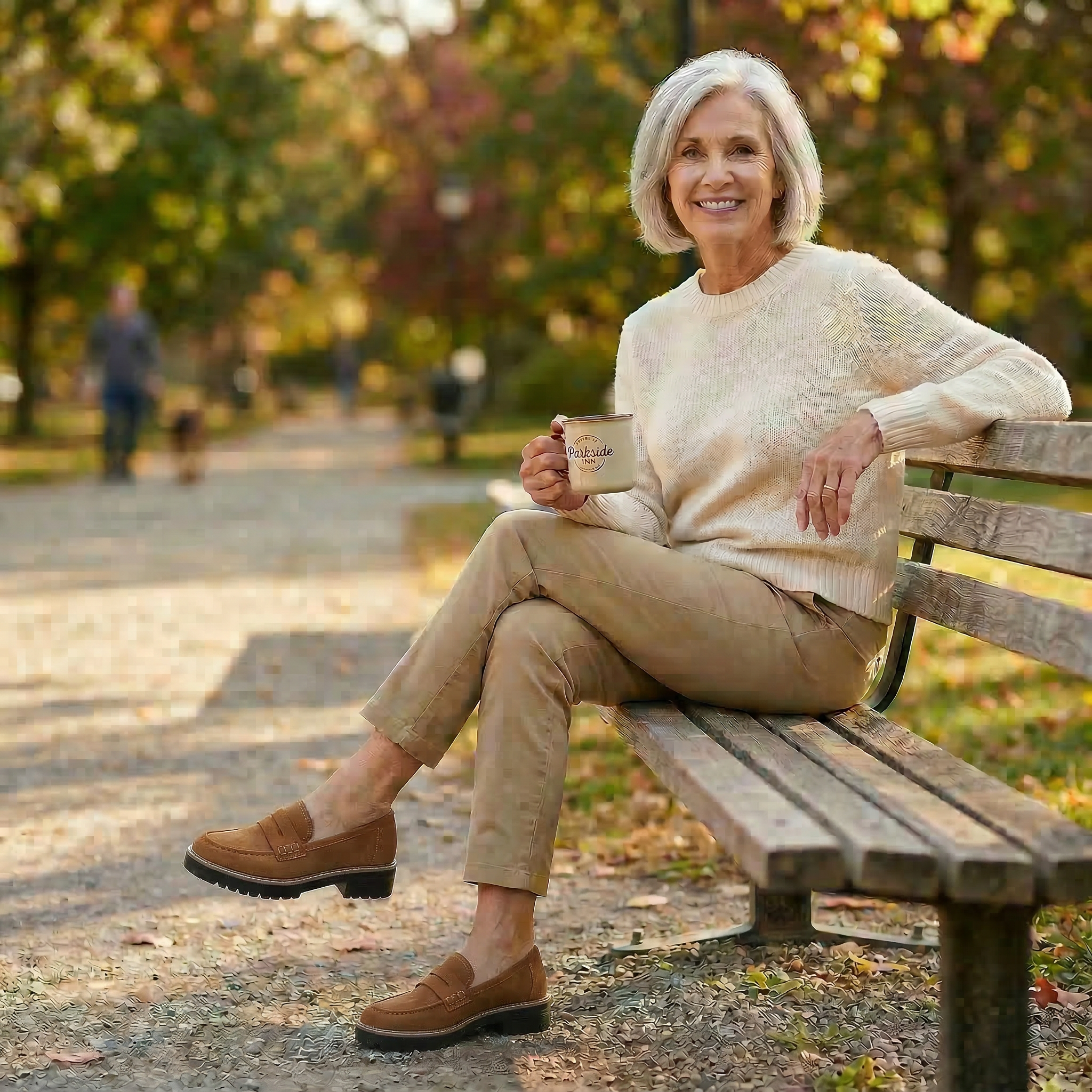 Walk on Clouds, Live Pain-Free: The Orthohealthwalk Orthopedic Platform Loafers