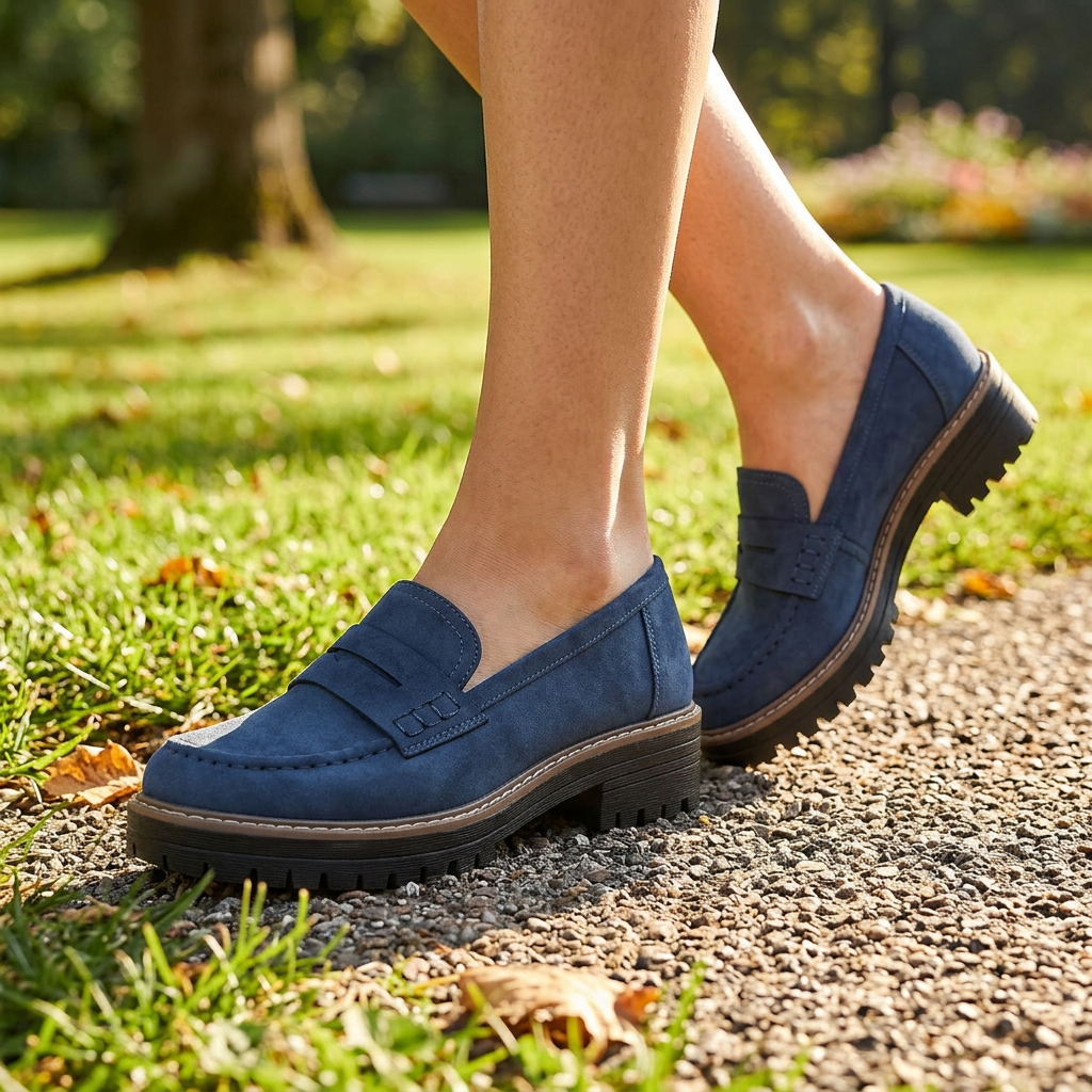 Walk on Clouds, Live Pain-Free: The Orthohealthwalk Orthopedic Platform Loafers