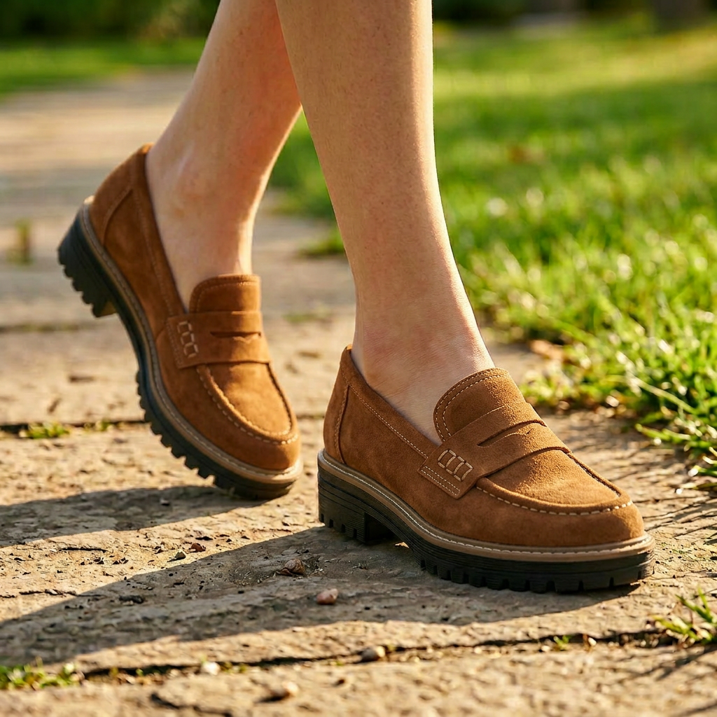 Walk on Clouds, Live Pain-Free: The Orthohealthwalk Orthopedic Platform Loafers