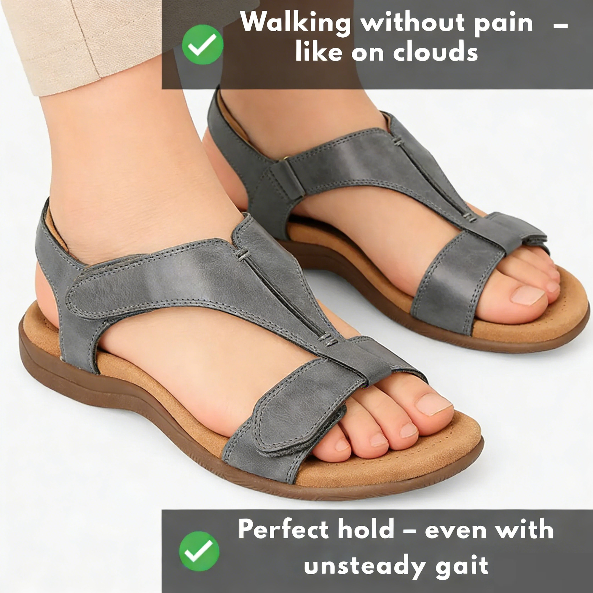 🎁LAST DAY 70% OFF🎁Women's Wedge Orthopedic Sandals | Fit For Your Feet