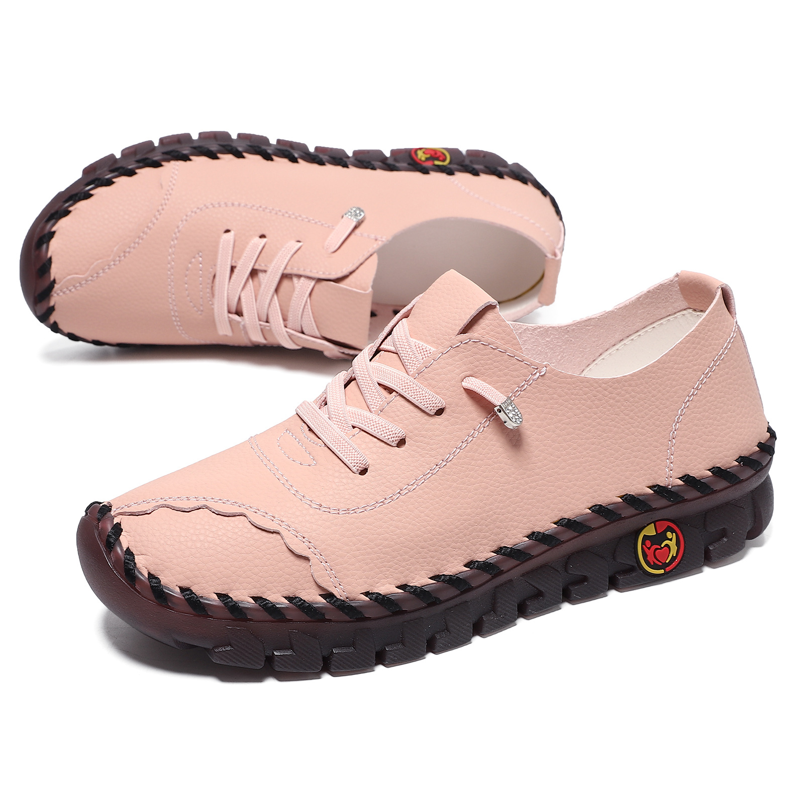 🔥Best Seller-Last Day Sale 70% OFF🔥Women's Hand-Stitched Uniqcomfy Wide Toe Box Leather Shoes