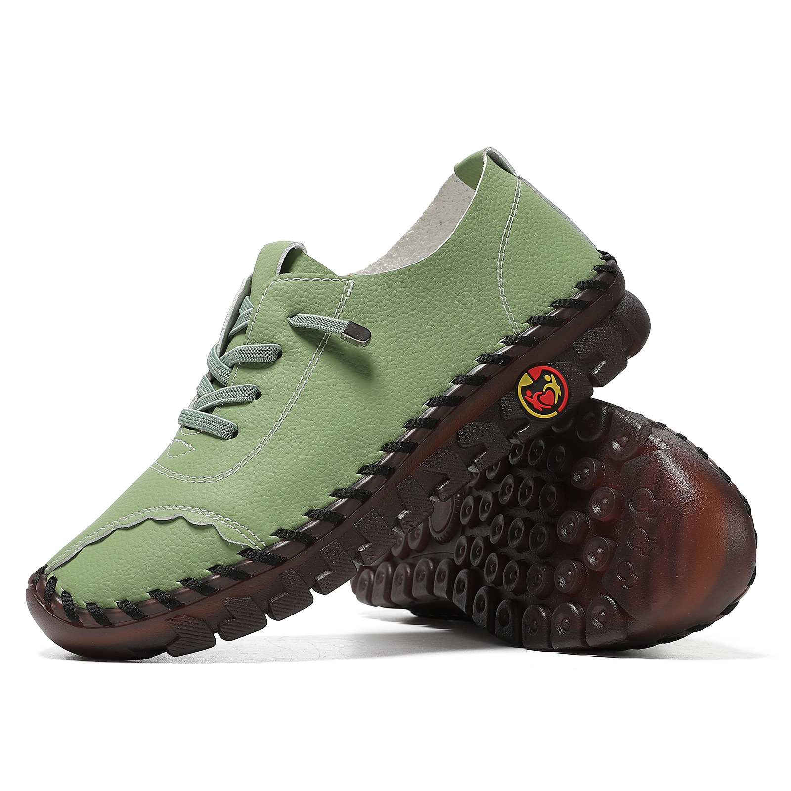 🔥Best Seller-Last Day Sale 70% OFF🔥Women's Hand-Stitched Uniqcomfy Wide Toe Box Leather Shoes