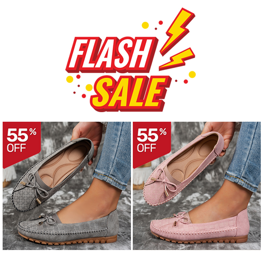 🔥Best Seller-Last Day Sale 60% OFF🔥 Orthopedic leather shoes, Lightweight, Anti-Slip, Breathable for Women