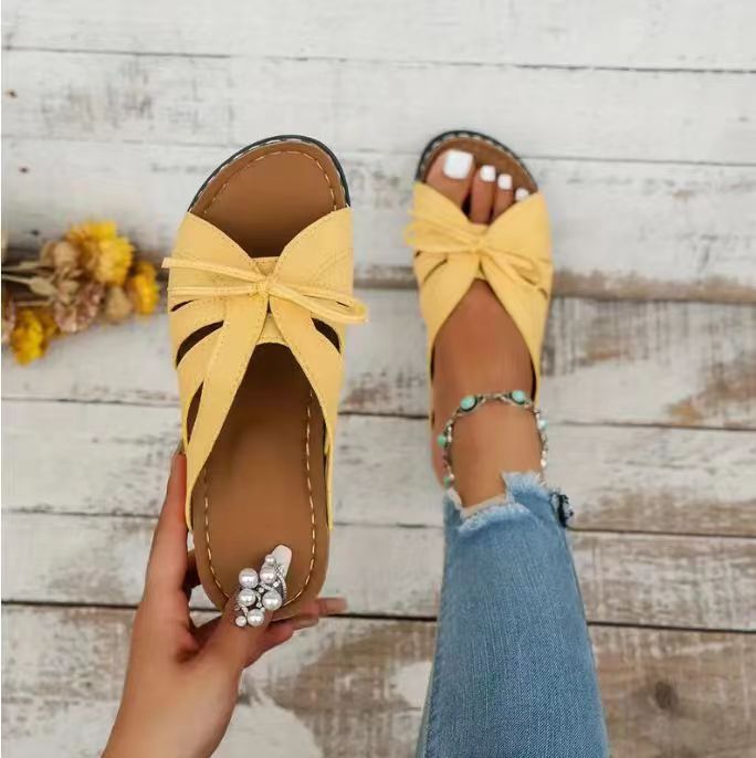 Vintage Premium Orthopedic Open Toe Summer Wedges Platform Sandals 2024