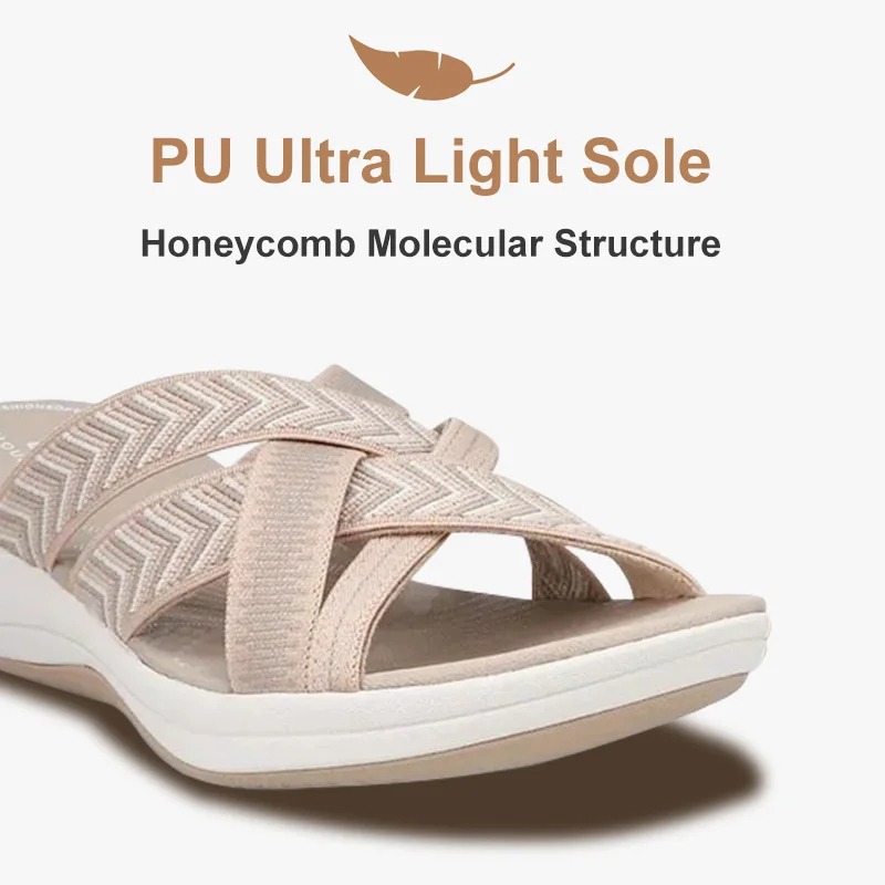 🔥Last Day Promotion 70% OFF🔥 – 2025 Women's Orthopedic Sport Slide Sandals