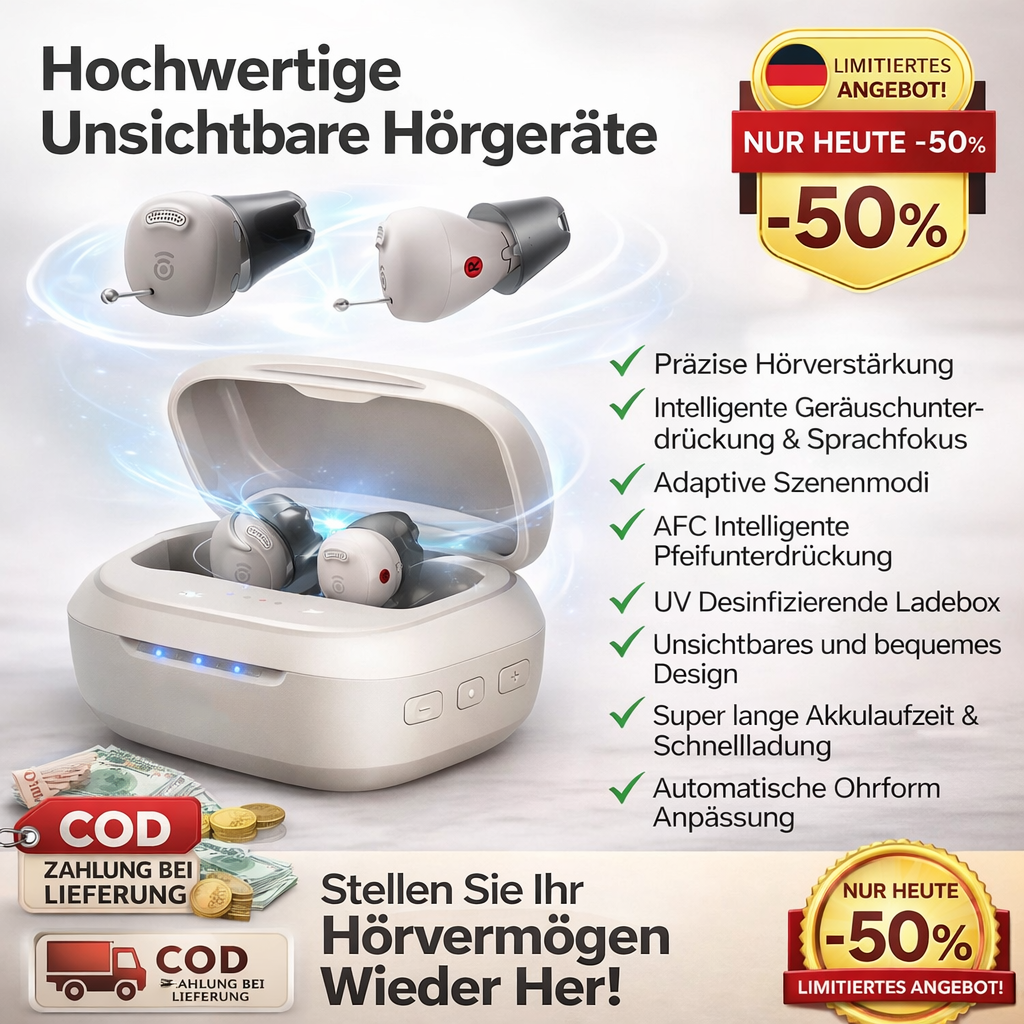 Nanoscale-Audioverstärker, Ein-Box-Steuerung, 3 Klangeffektmodi, kompaktes Design, keine Rückkopplung, geeignet für leichte bis starke Hörbedürfnisse.