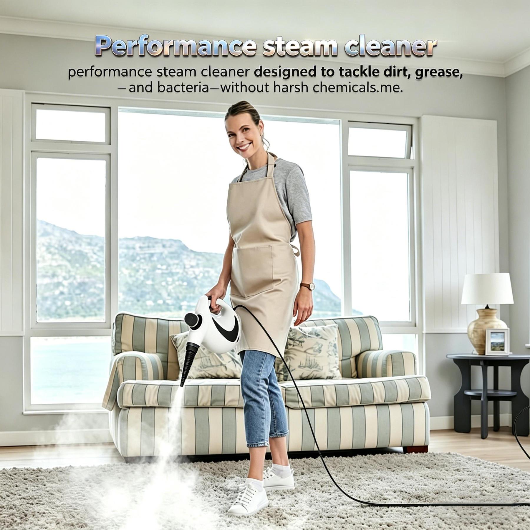 🧼 Multi-Surface Natural Steam Cleaner – Chemical-Free Deep Cleaning Power