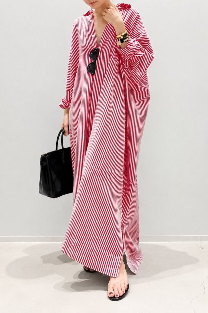 Women's Cotton Stripe Oversized Maxi Dress✨(Buy 2 Free Shipping)