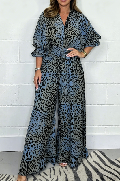 Effortless style meets all-day comfort with a flowy fit and flattering elastic waist 🐆✨（Buy 2 Free Shipping）