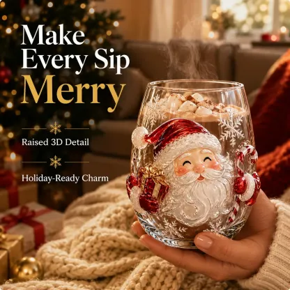 Magical Christmas 3D Art Glass Collection