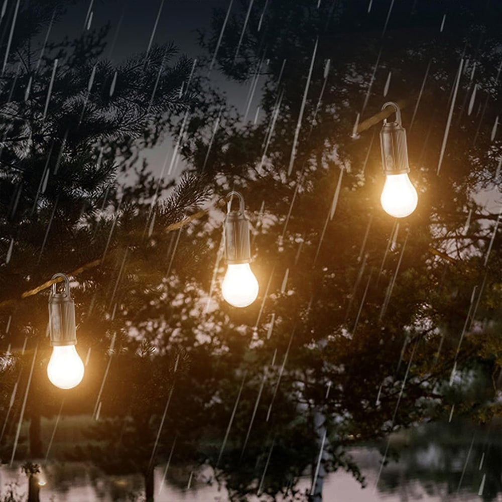 🌞 Solar Tent Camping Light Bulb