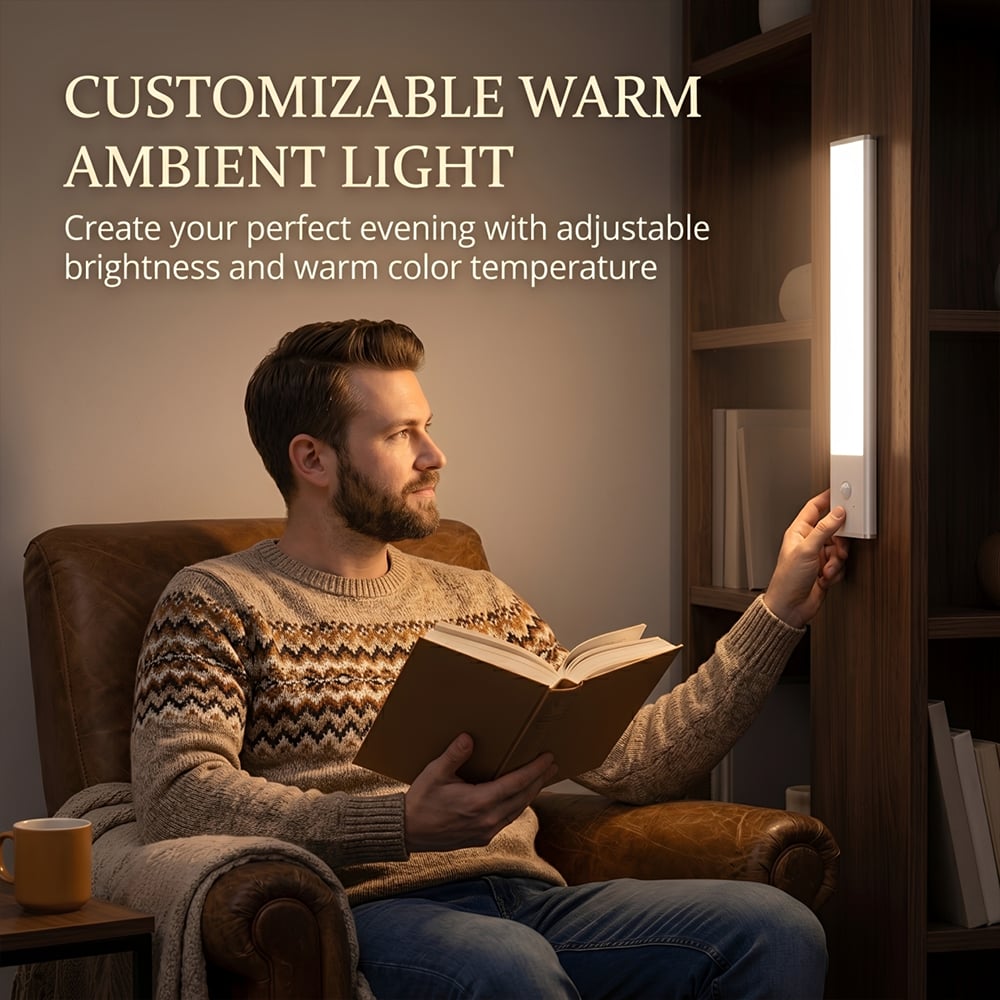 💡 Rechargeable Motion Sensor Cabinet Light