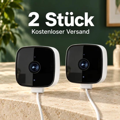 2-MP-WLAN-Fensterkamera mit EU-Netzteil