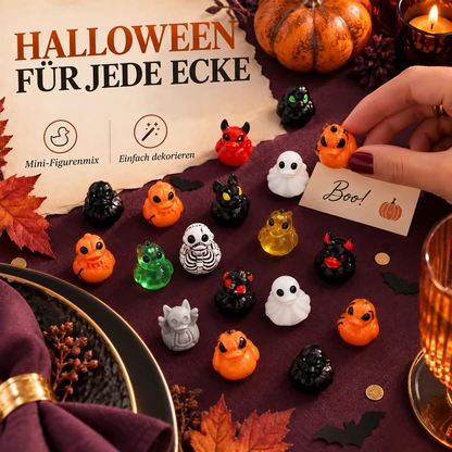 Halloween-Mini-Teufelsenten-Sortiment | 30 Stück