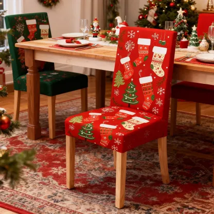 Christmas Stretch Dining Chair Covers