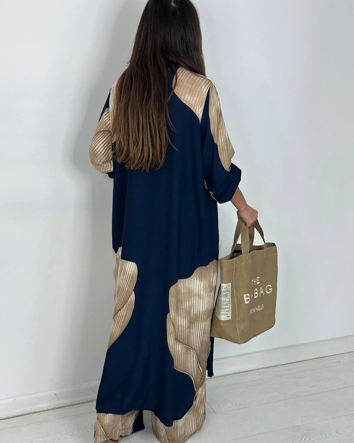 Pleated Chiffon Sleeveless Blouse & Wide Leg Palazzo Pants Set(Buy 2 Free Shipping)