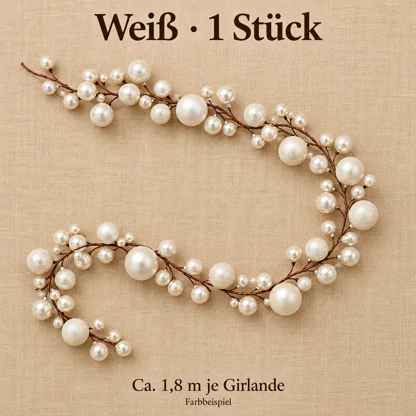 Weihnachtskugel-Girlande – ca. 1,8 m