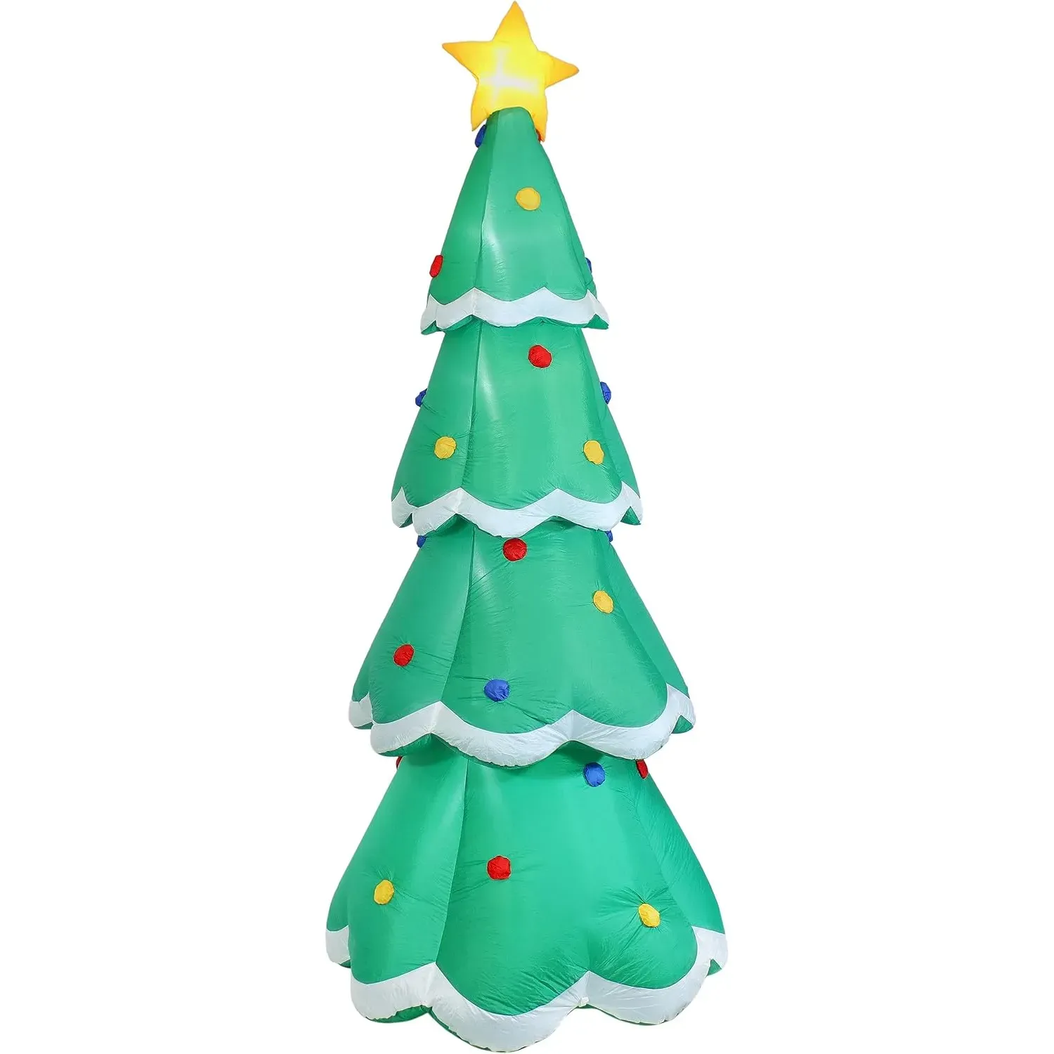 6.9 FT Lighted Inflatable Christmas Tree