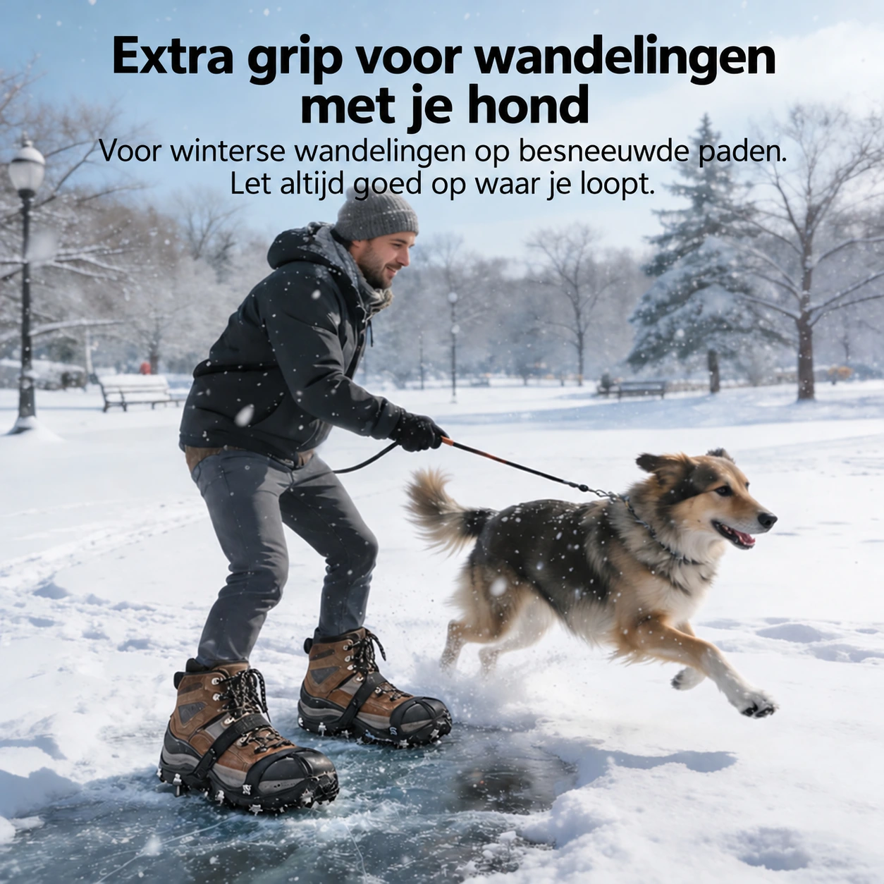 Trek ze over je schoenen of laarzen