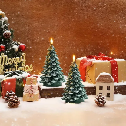 Christmas Tree Flameless LED Candle