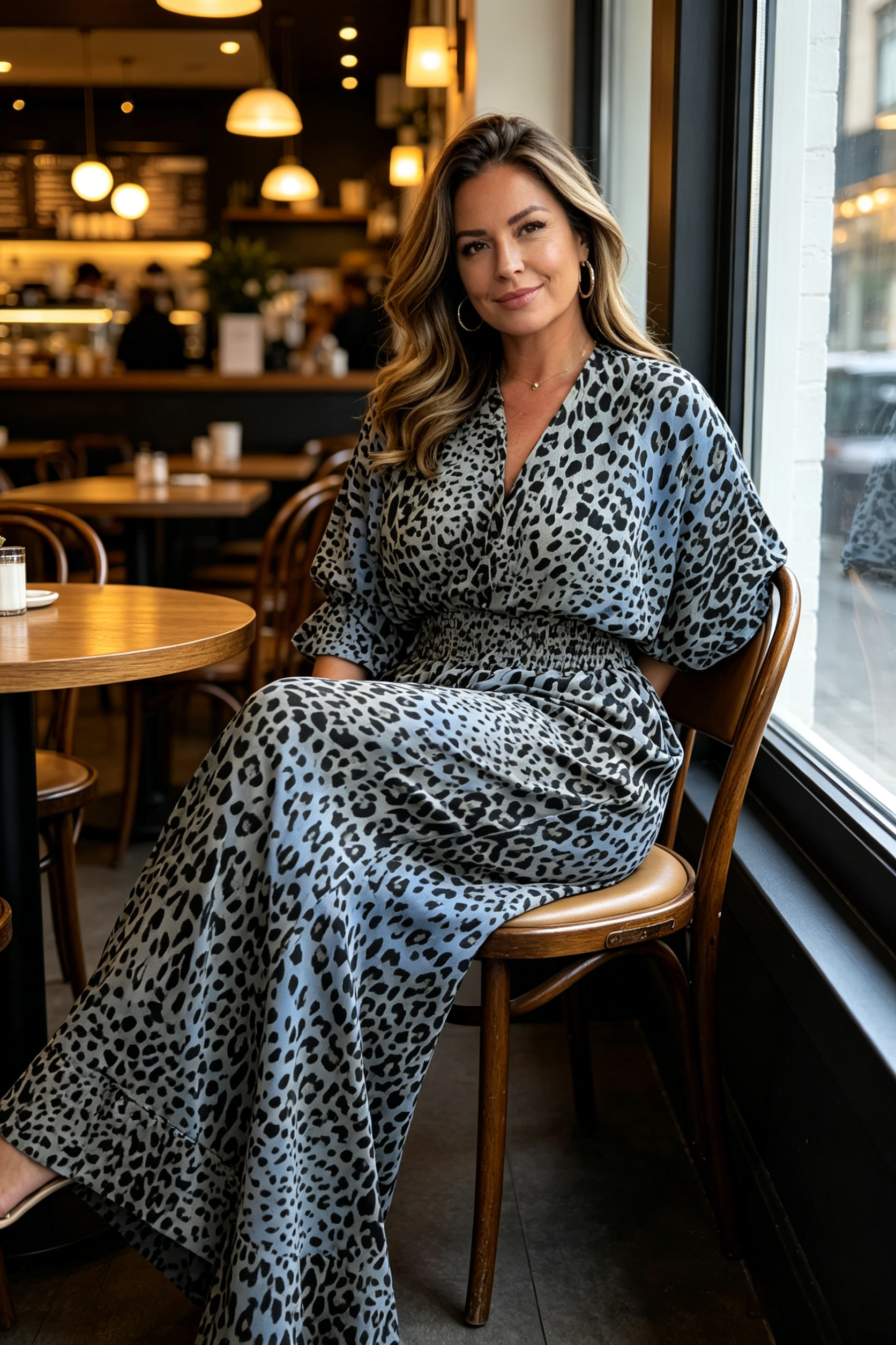 Effortless style meets all-day comfort with a flowy fit and flattering elastic waist 🐆✨（Buy 2 Free Shipping）