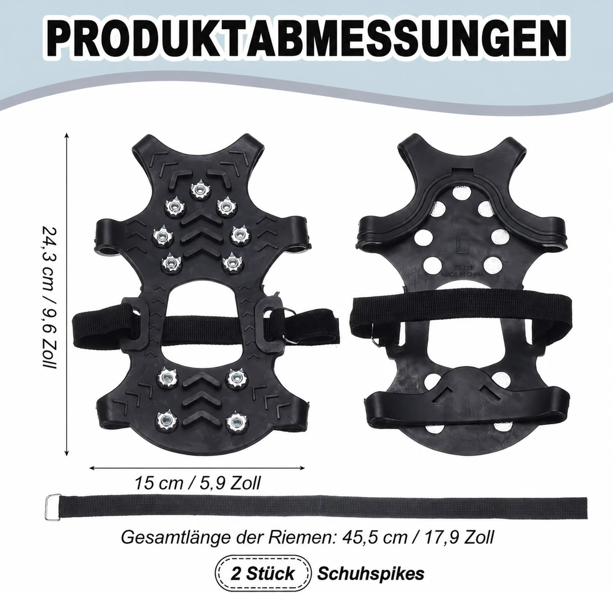 Schuhspikes zum Überziehen