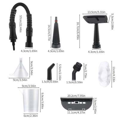 🧼 Multi-Surface Natural Steam Cleaner – Chemical-Free Deep Cleaning Power