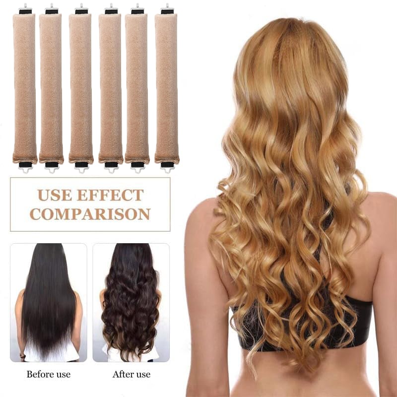 Wake Up to Perfect Curls — Effortless Heatless Styling ✨
