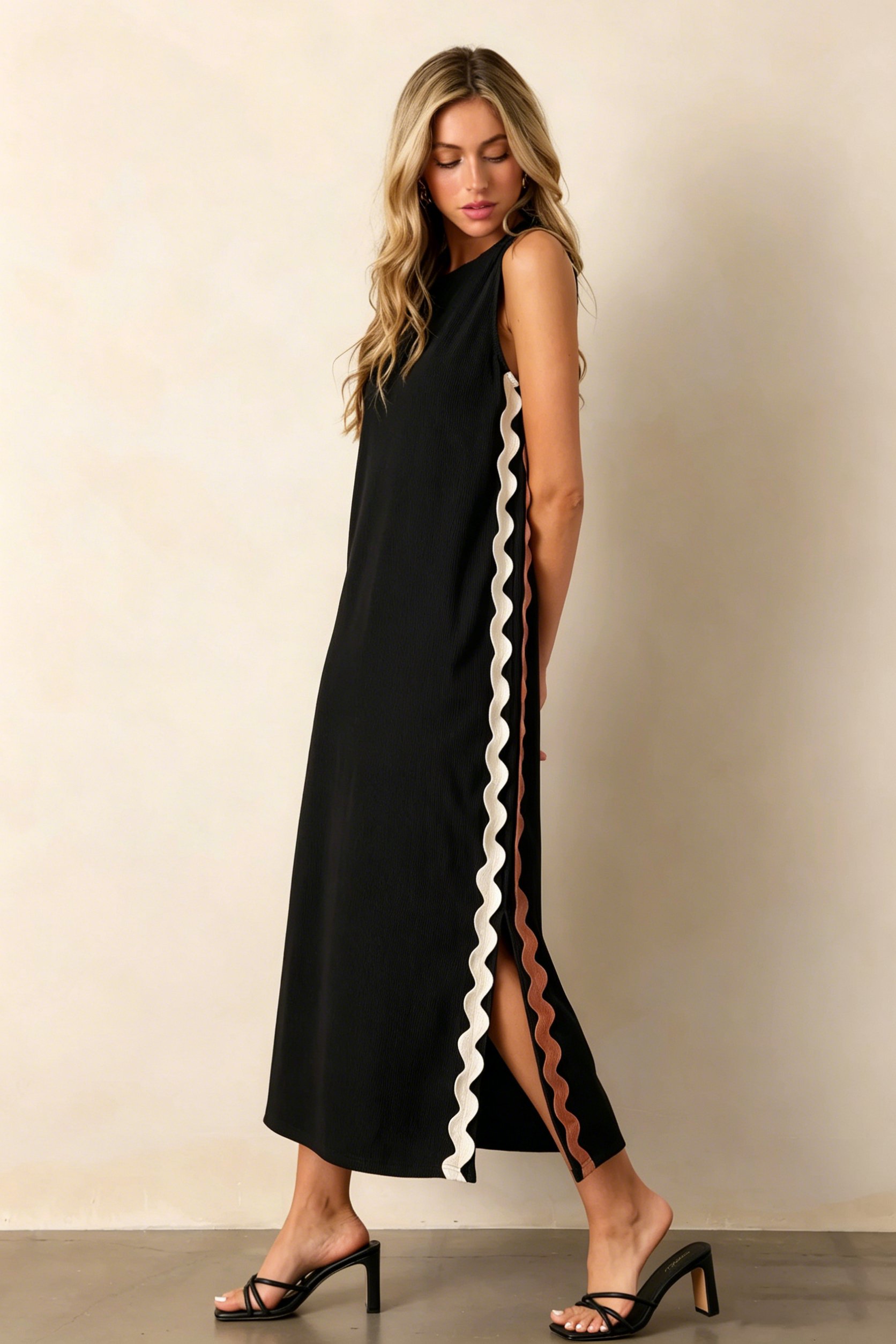 Women's Boho Floral Side Slit Maxi Dress（Buy 2 Free Shipping）