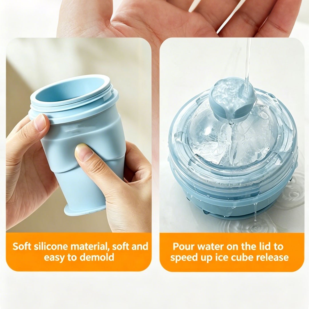 🥤 Portable Collapsible Silicone Cup & Drink Maker