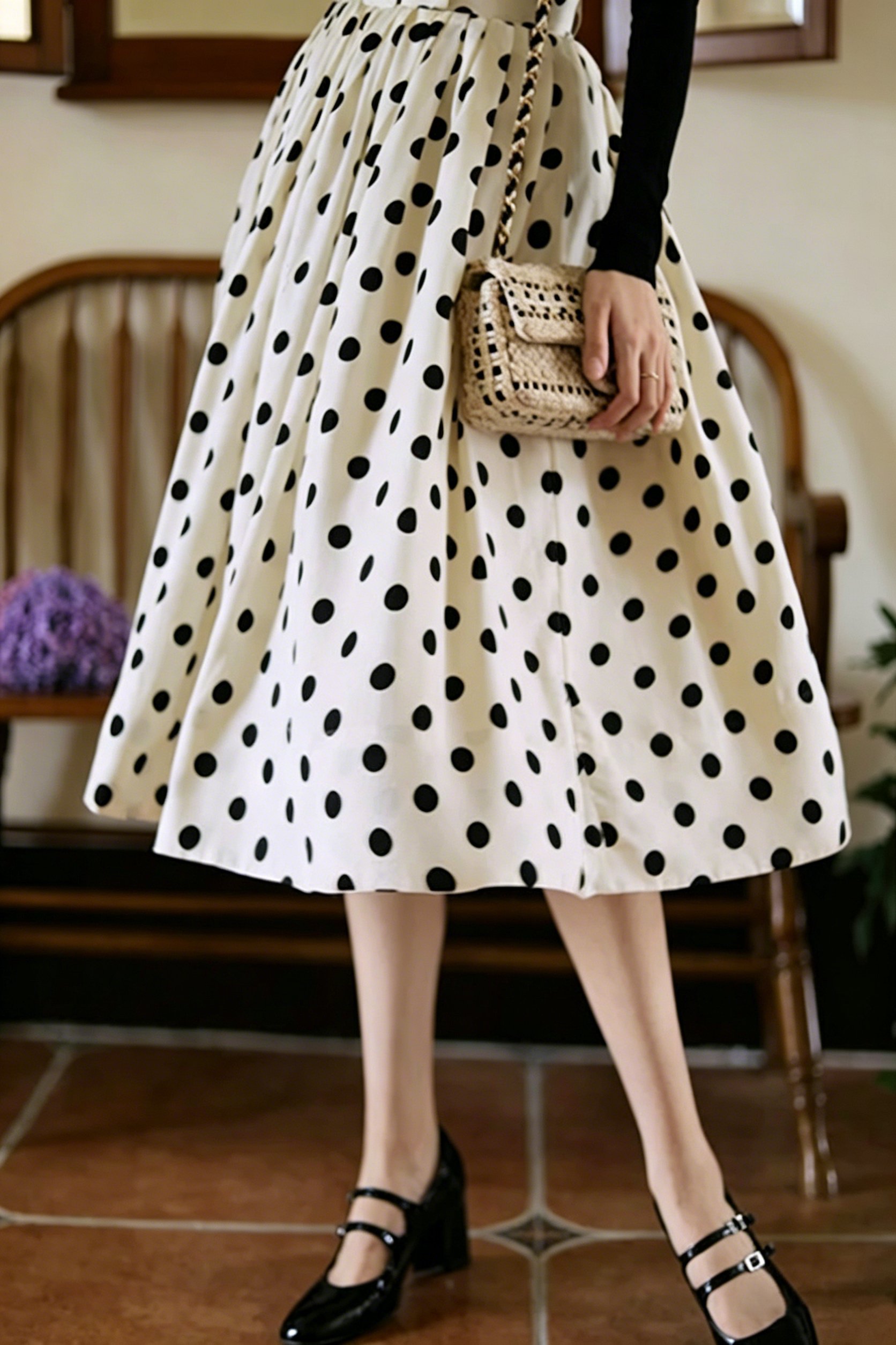 Women's Retro Polka Dot A-Line Skirt(Buy 2 Free Shipping)