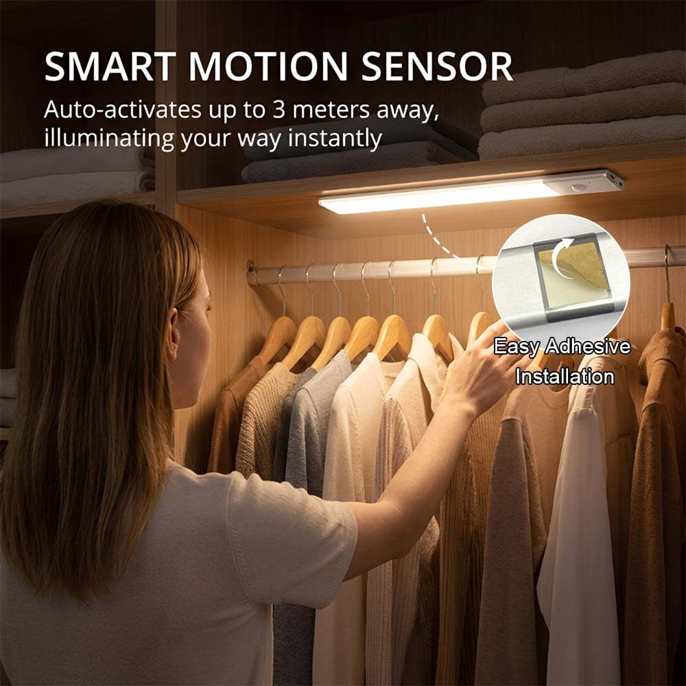 💡 Rechargeable Motion Sensor Cabinet Light