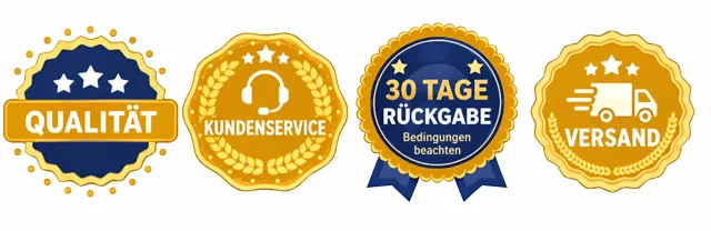 Service und Rückgabe