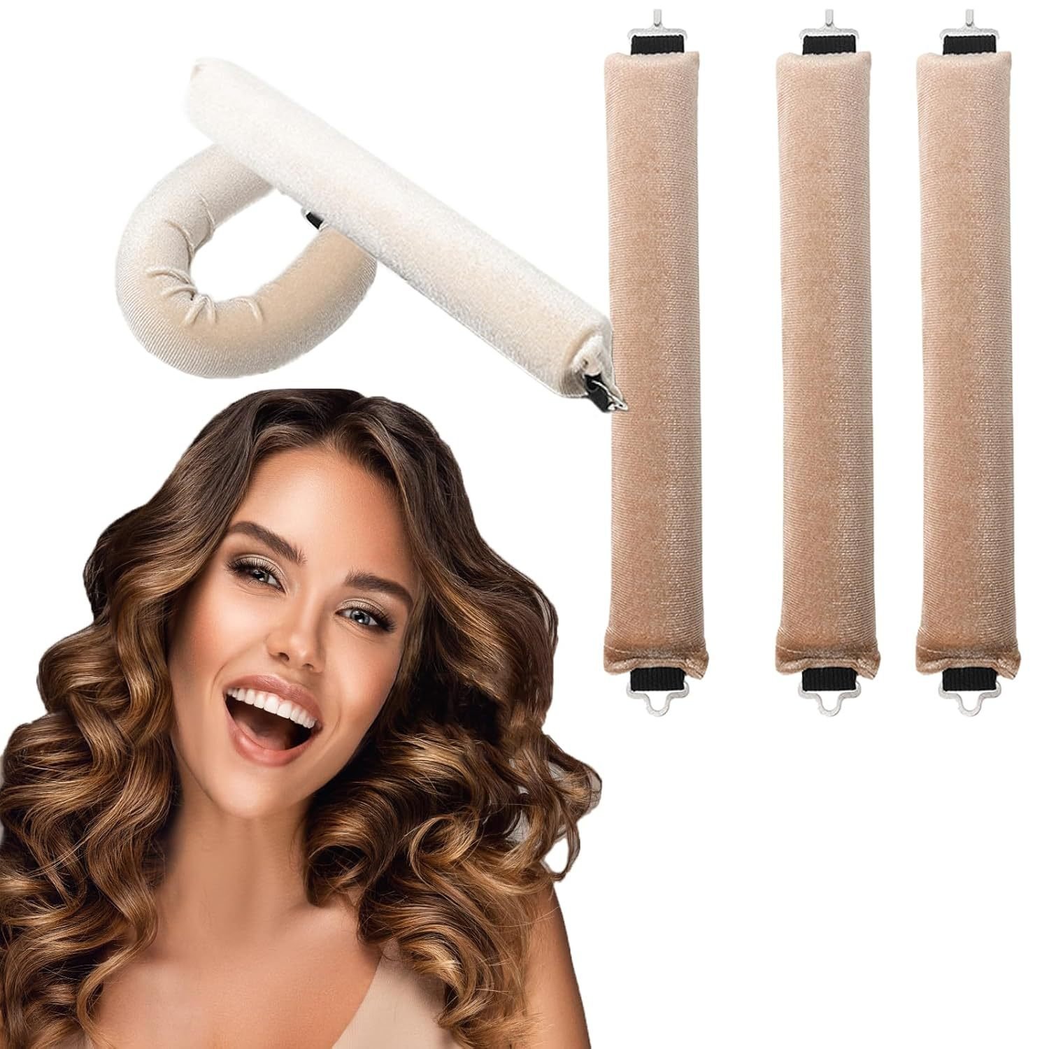 Wake Up to Perfect Curls — Effortless Heatless Styling ✨
