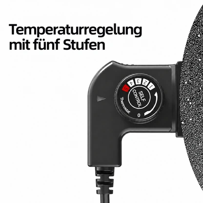 Elektrische Fladenbrot-Grillplatte | Kochen am Tisch zu Weihnachten
