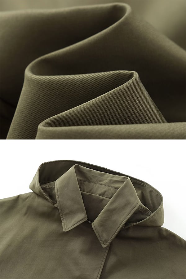 Women’s Cropped Hooded Trench Jacket (Buy 2 Free Shipping)