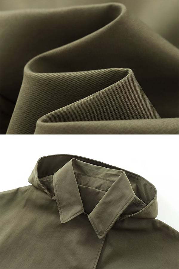 Women’s Cropped Hooded Trench Jacket (Buy 2 Free Shipping)