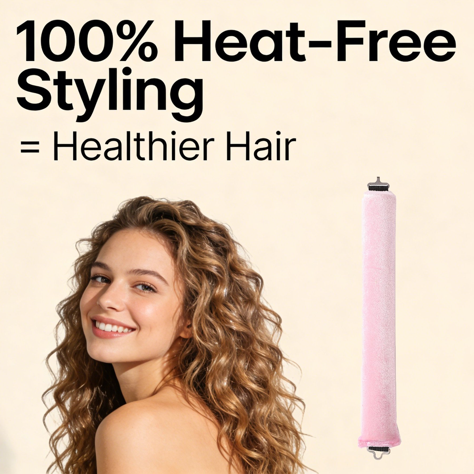 Wake Up to Perfect Curls — Effortless Heatless Styling ✨