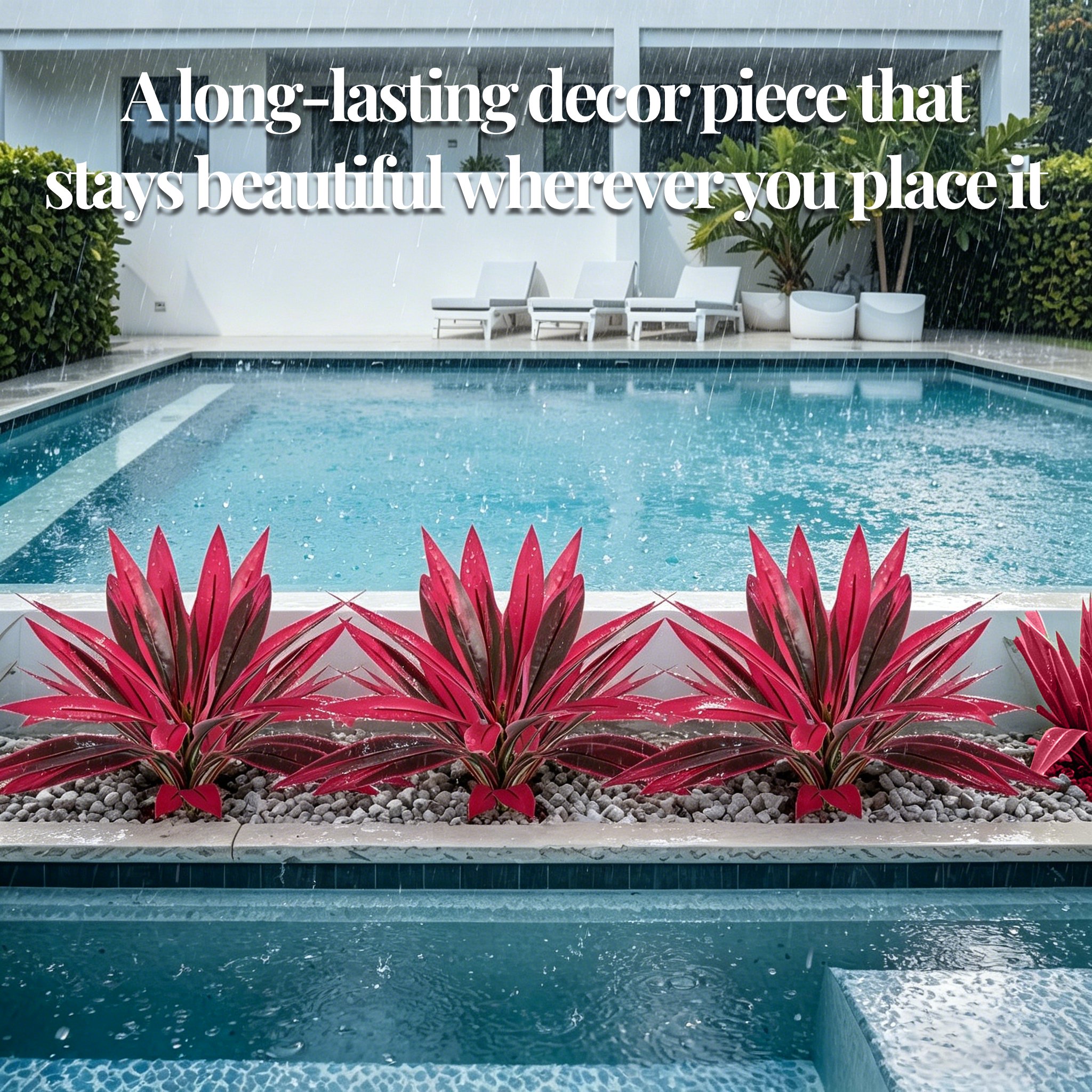 🌿 Artificial Dracaena Plant – Lifelike Indoor Greenery Decor (22 Inch)