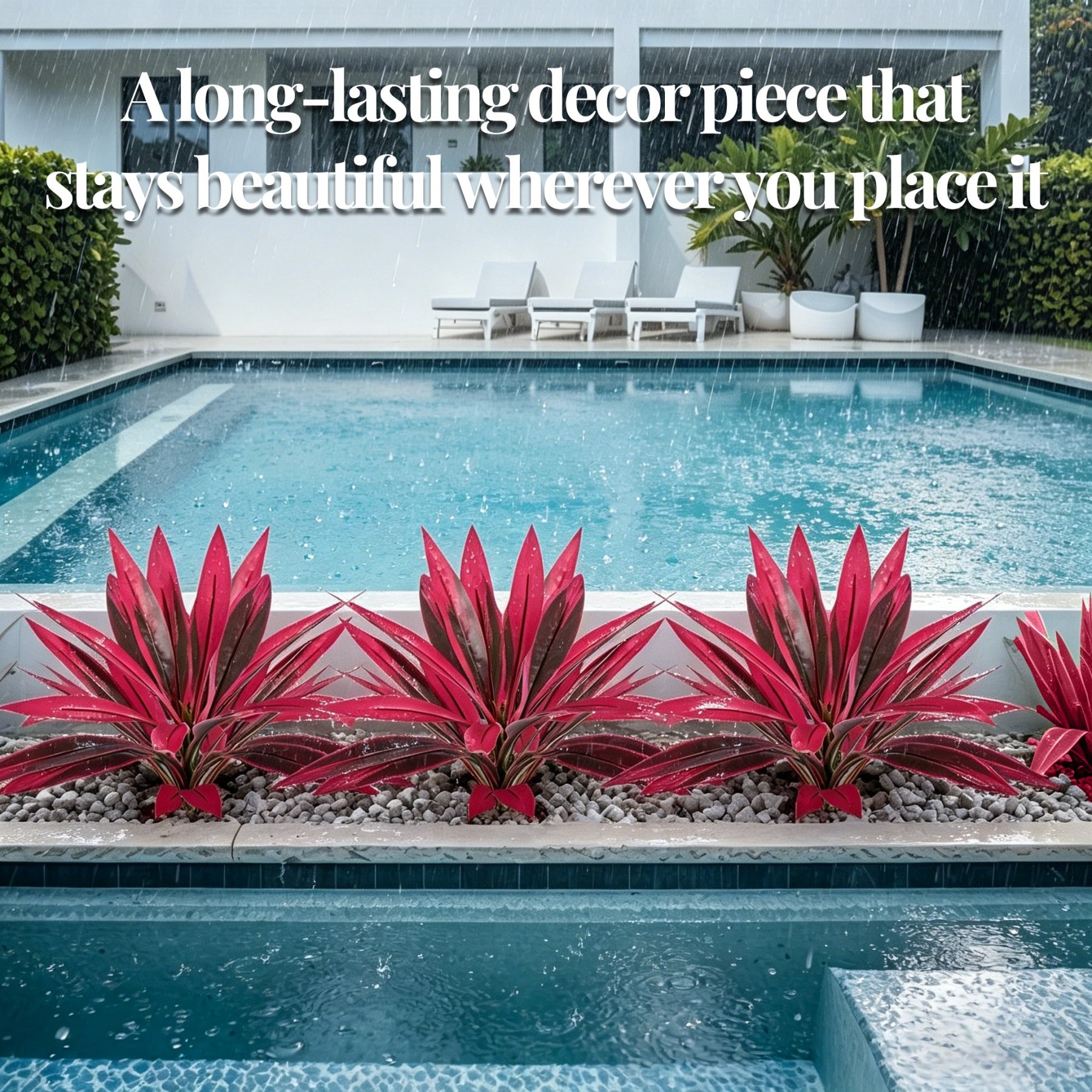 🌿 Artificial Dracaena Plant – Lifelike Indoor Greenery Decor (22 Inch)