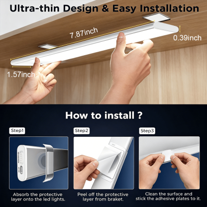 💡 Rechargeable Motion Sensor Cabinet Light