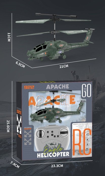 🚁 Remote Control RC Military Helicopter 🔥