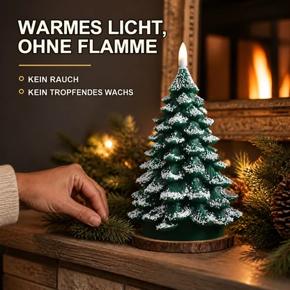 Flammenlose Weihnachtsbaum-LED-Kerze