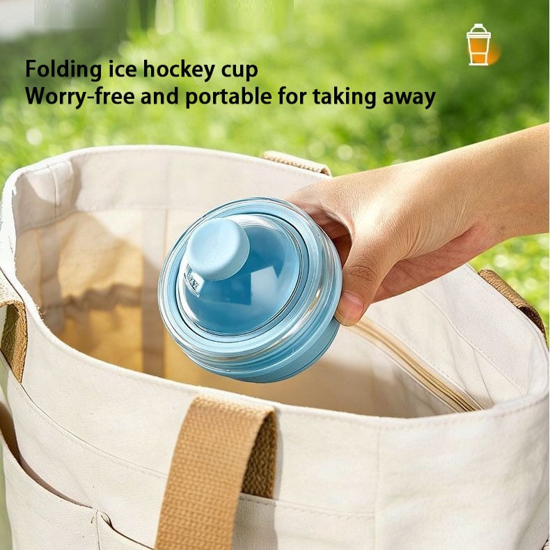 🥤 Portable Collapsible Silicone Cup & Drink Maker
