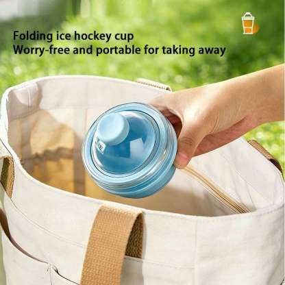 🥤 Portable Collapsible Silicone Cup & Drink Maker