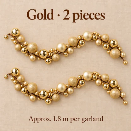 Christmas Bauble Garland – 1.8 m