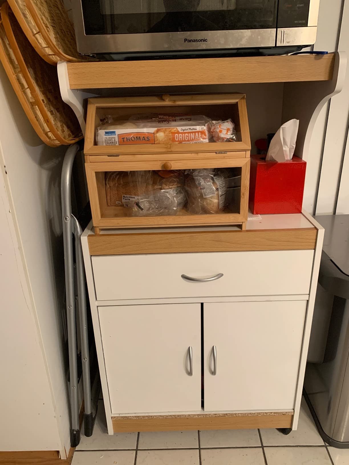 Ideal Wooden Breadbox