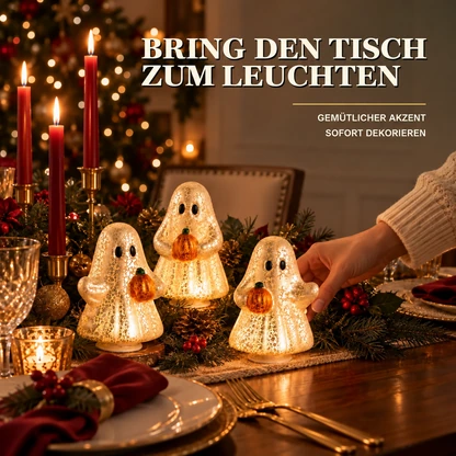 Leuchtendes Geister-Lichterset – 3 Teile