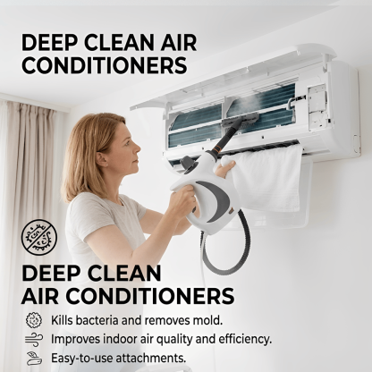 🧼 Multi-Surface Natural Steam Cleaner – Chemical-Free Deep Cleaning Power